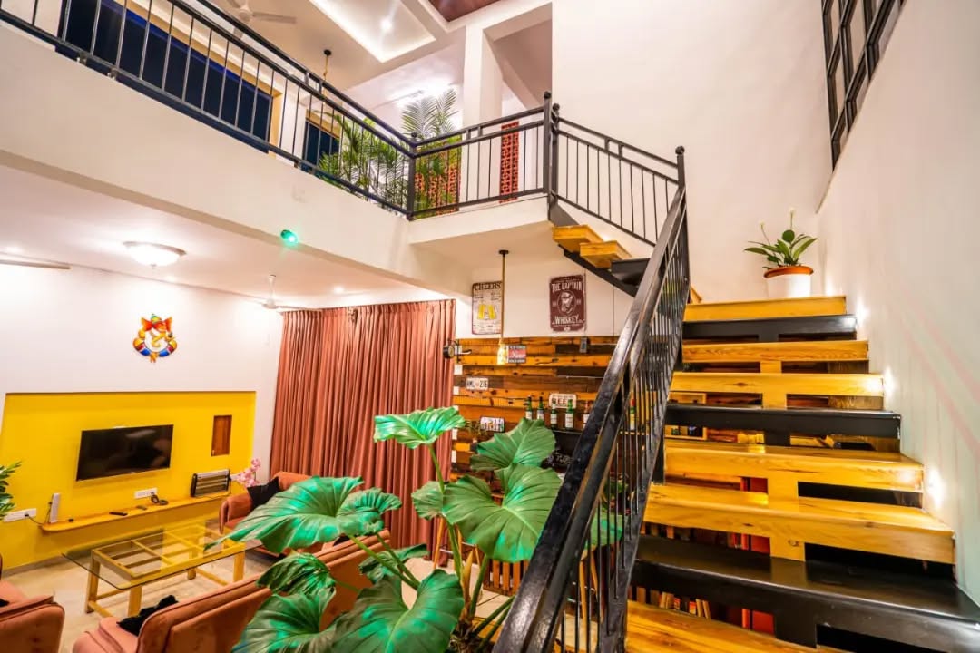 Living Room Stair Cases